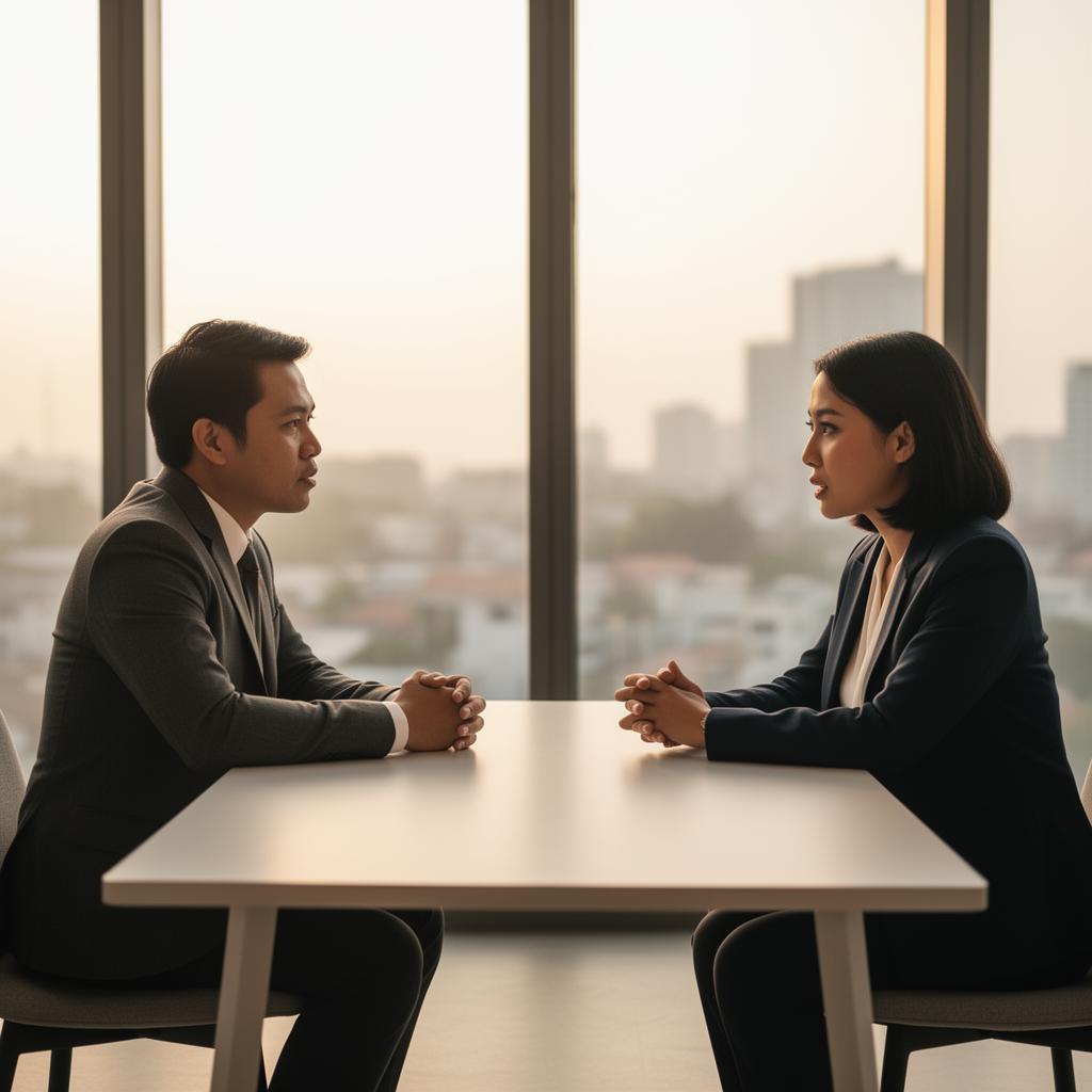 Executive coaching session